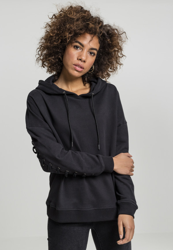 TB1839 Ladies Laced-Up Hoody