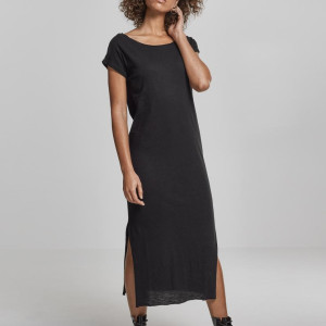 Ladies Slub Long Dress